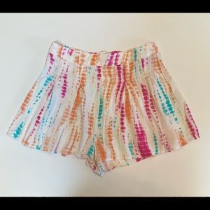 Summer tie-dye shorts